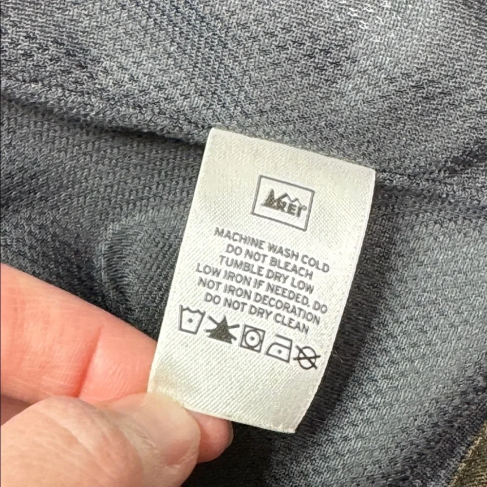 REI E1 Brown Rain Windbreak Jacket Size Large